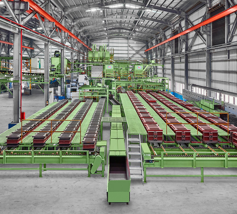 Horizontal Automatic Molding Line